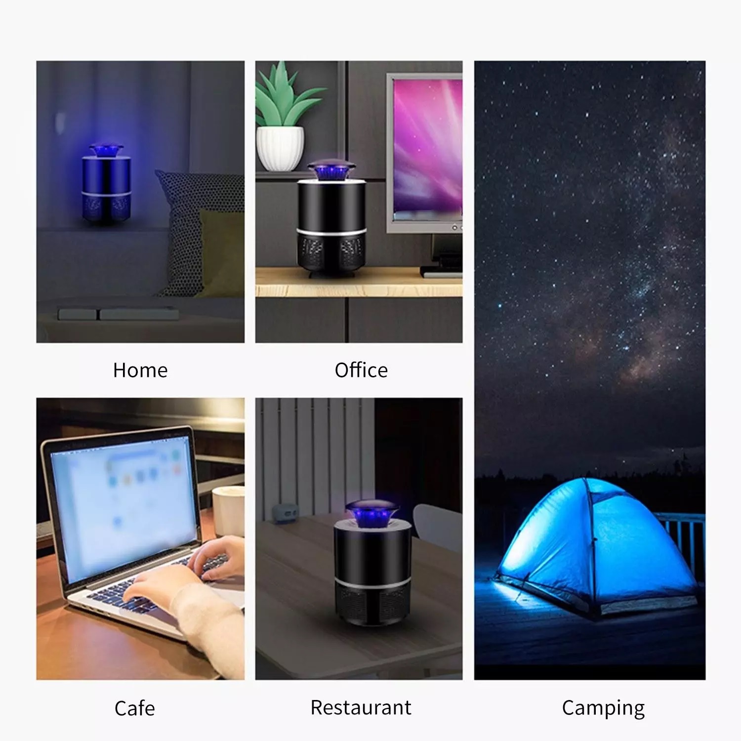 Lampe anti-moustiques électrique
