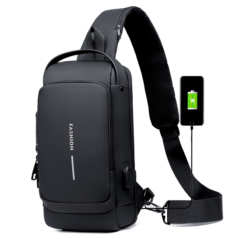 Sac à Bandoulière  Avec Multi-Poches à Code