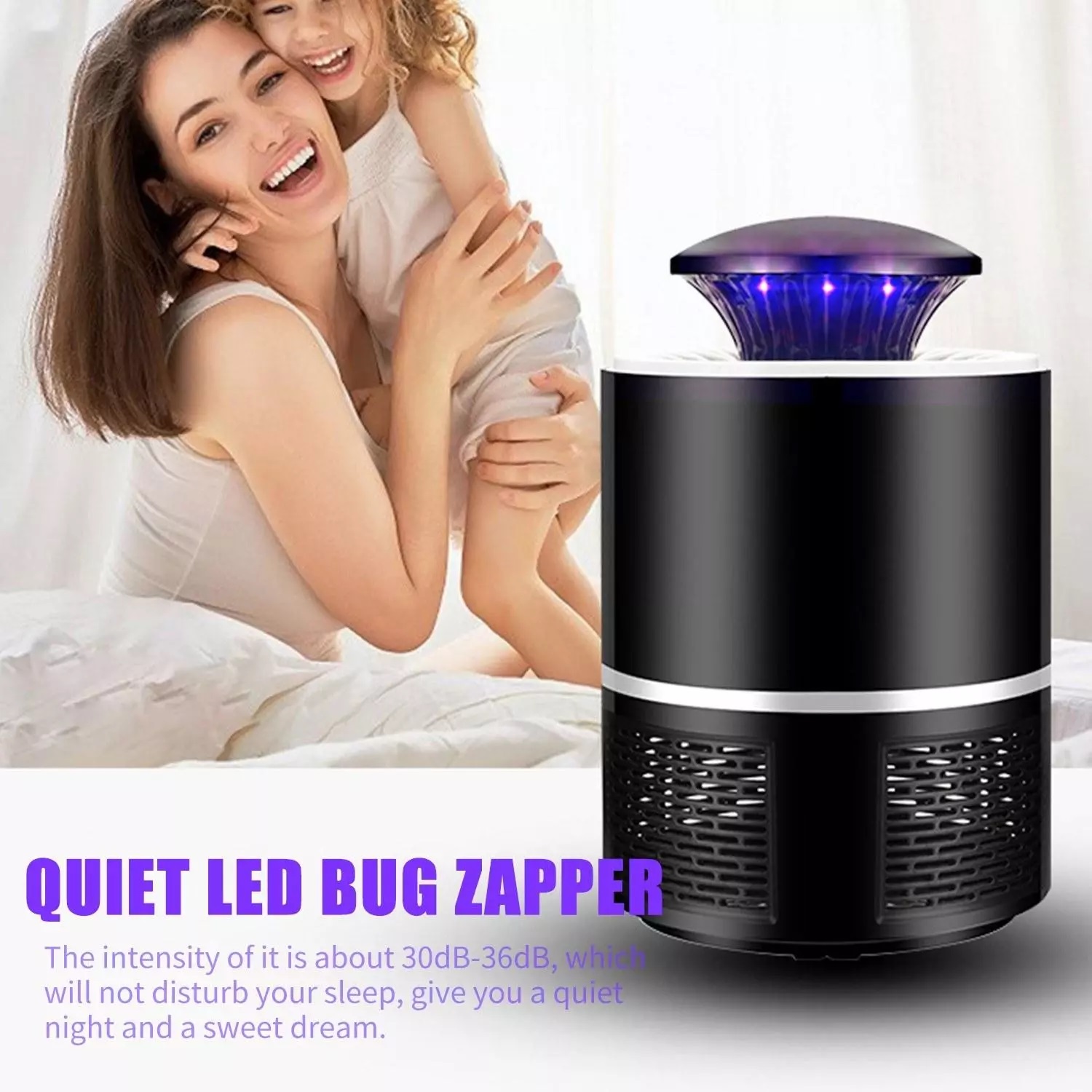 Lampe anti-moustiques électrique