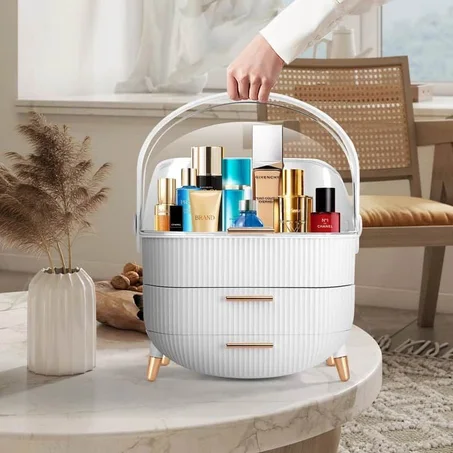 منظم مستحضرات التجميل العصري… الأناقة والنظام فمنتوج واحد