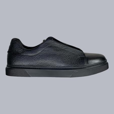 Ref 08 -Sneaker en cuir sans lacets