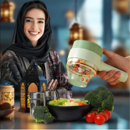 آلة التقطيع و الفرم الذكية