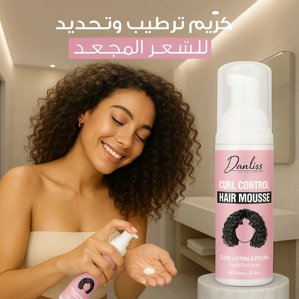 كريم تحديد تموّجات الشعر