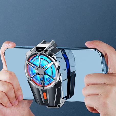 لا حرارة بعد اليوم –  تبريد للهواتف X52 يحافظ على هاتفك باردًا وأنيقًا"بإضاءة LED