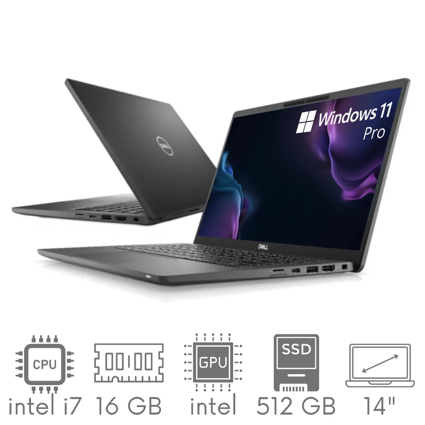 Dell latitude 7420 intel core i7 11ème génération 16/512
