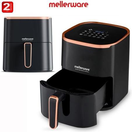 Mellerware Friteuse Air Fryer MDF digital power 5L 12 programmes sans PFOA – 2 ans de garantie