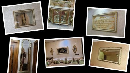 تشكيلات المرايا الفاخرة مع القنصولات ، أناقة الانعكاس