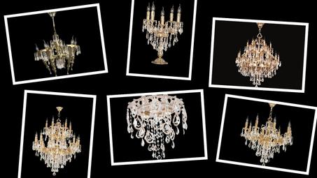 تشكيلة مختارة من الثريات الفاخرة