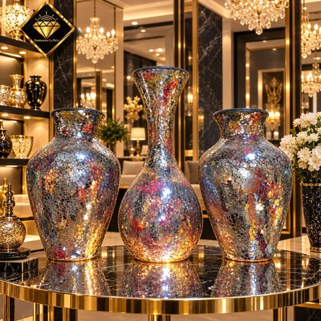 مزهرية مكونة من 3 قطع