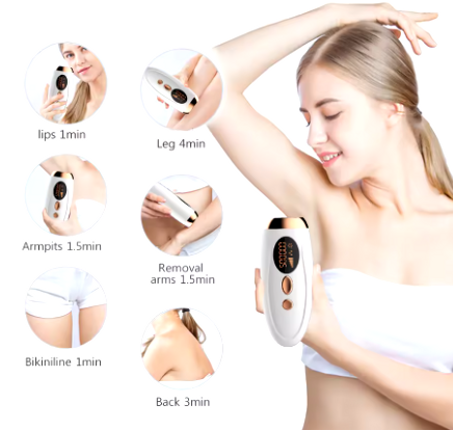 جهاز إزالة الشعر بتقنية Laser IPL