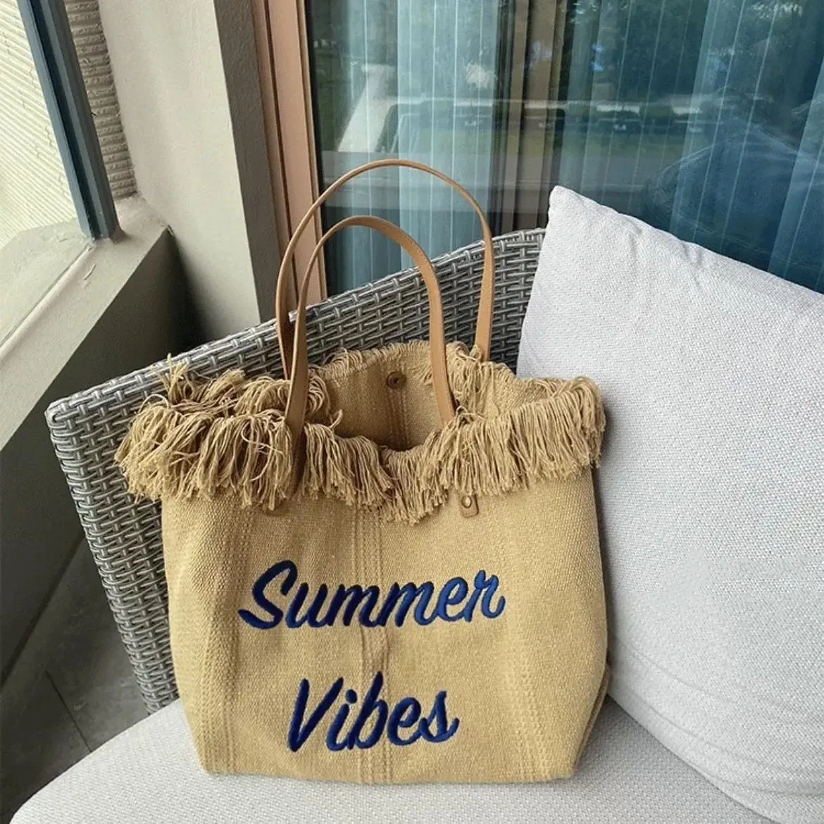 🌞 Sac Cabas Oversize « Summer Vibes »