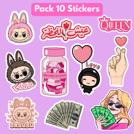 Pack 10 Stickers