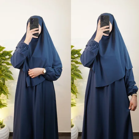 عباية مع فولار للصلاة والعمرة