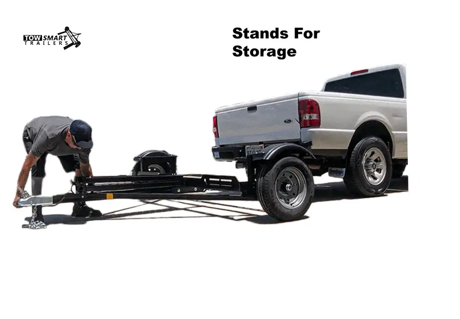 EZ Haul Stand Up Idler Car Tow Dolly