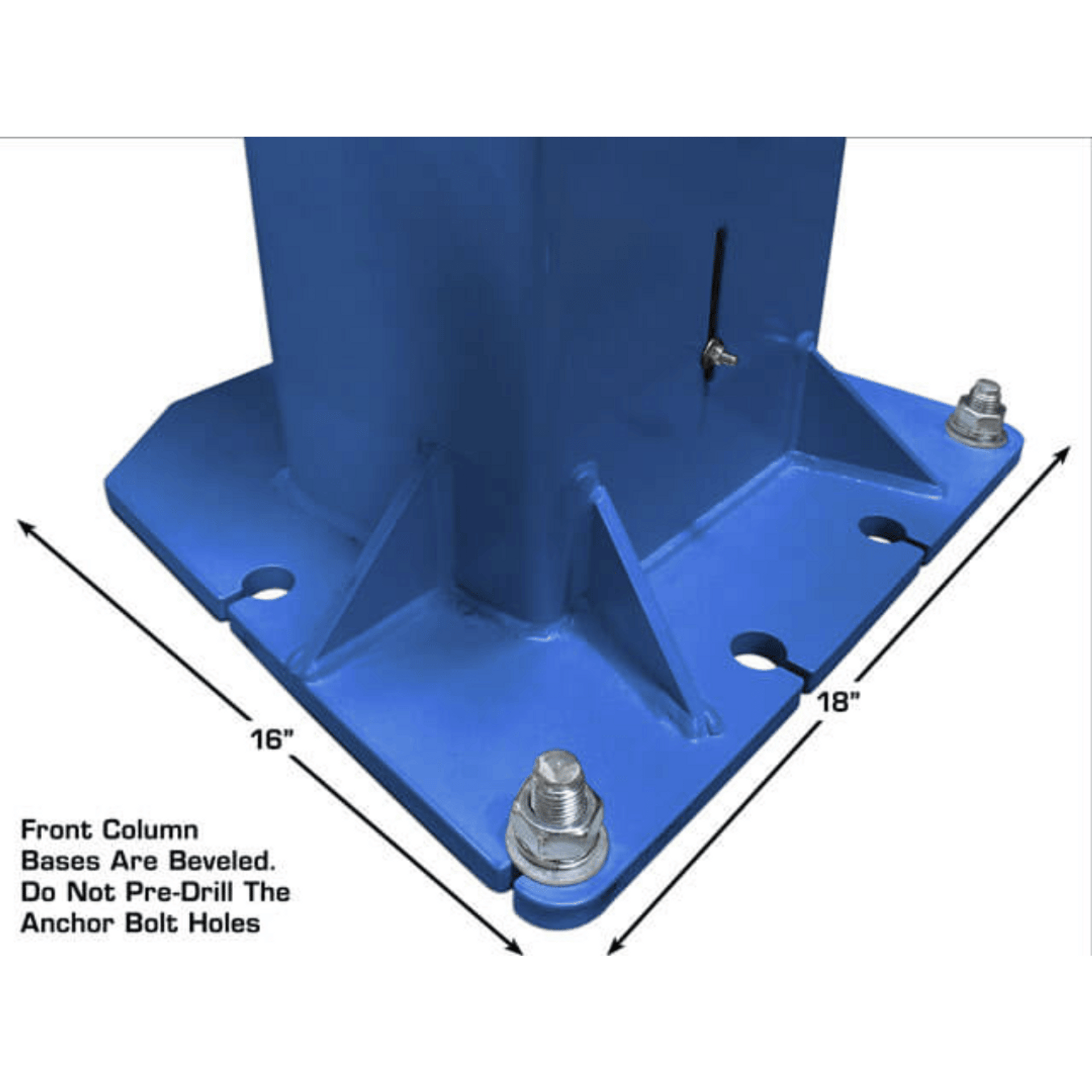 Atlas BP8000 8,000 lb Capacity Baseplate 2-Post Lift
