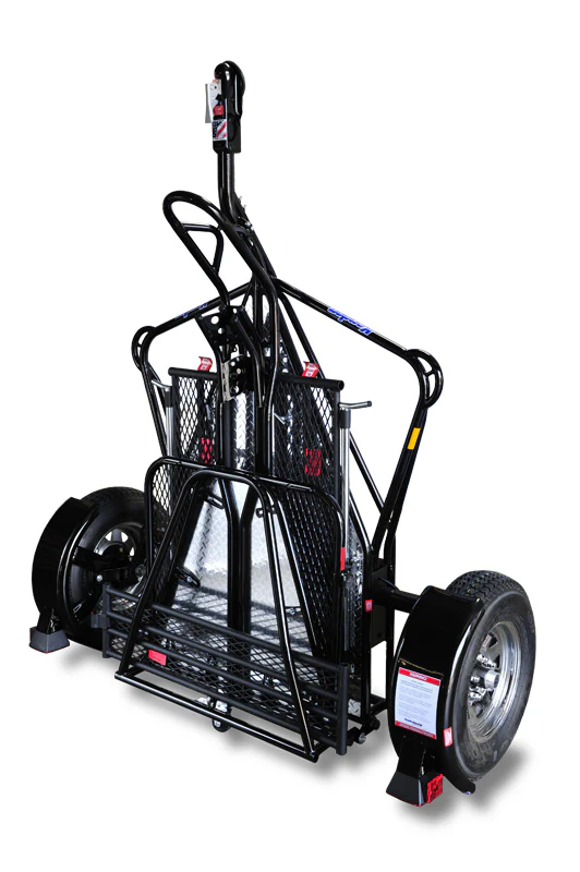 BB107RU Single Ride-Up SRL Stand-Up™ Motorcycle Trailer