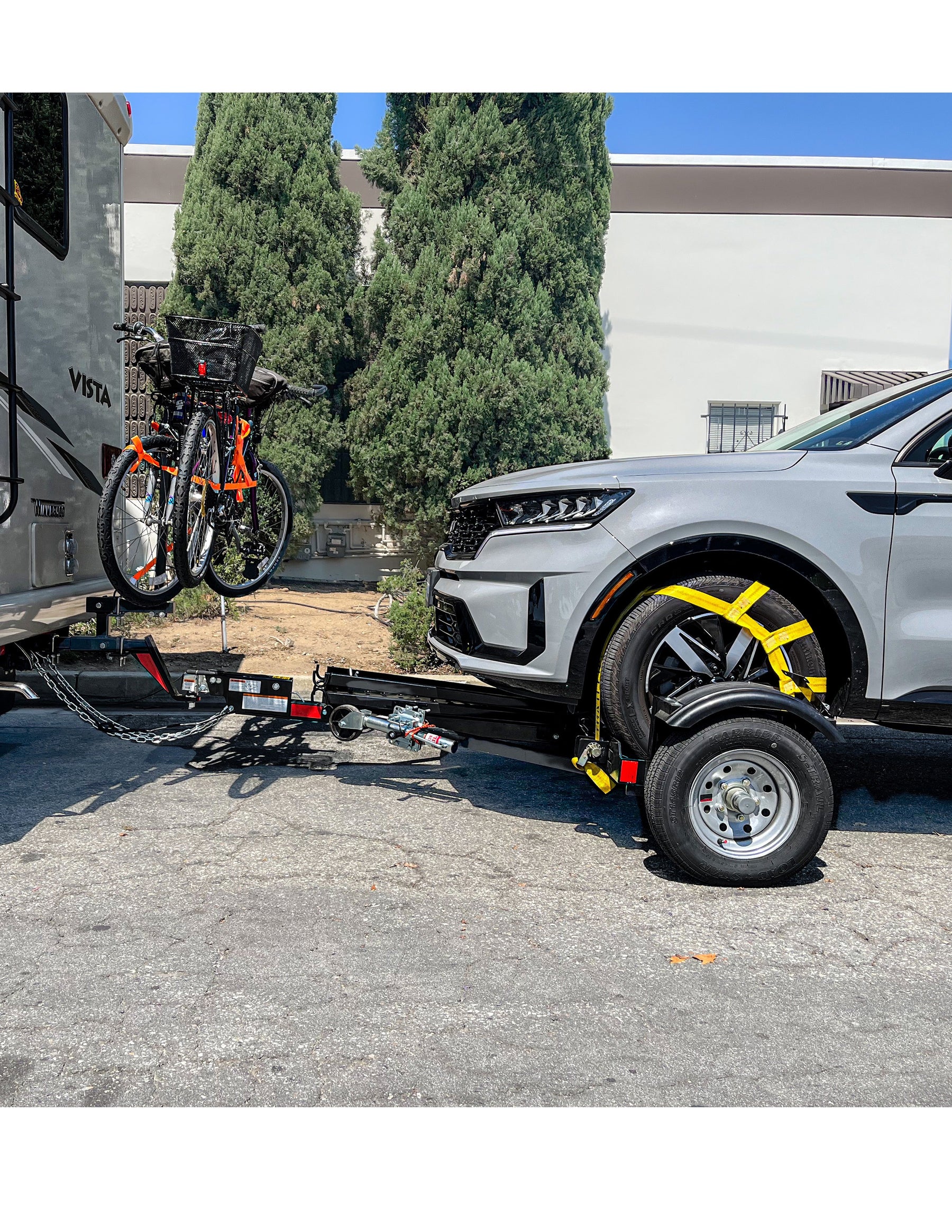 EZ Haul Stand Up Idler Car Tow Dolly