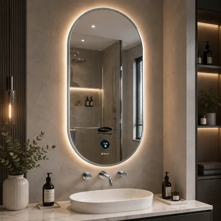 Miroir LED THEROSE – Samsung Technology 90 cm