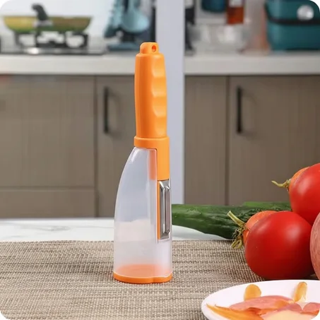 مقشرة خضروات وفواكه (أرجوانية)