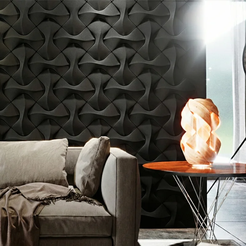 Décoration murale en plâtre 