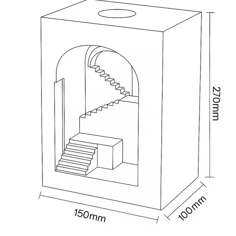 Applique murale NICHEA