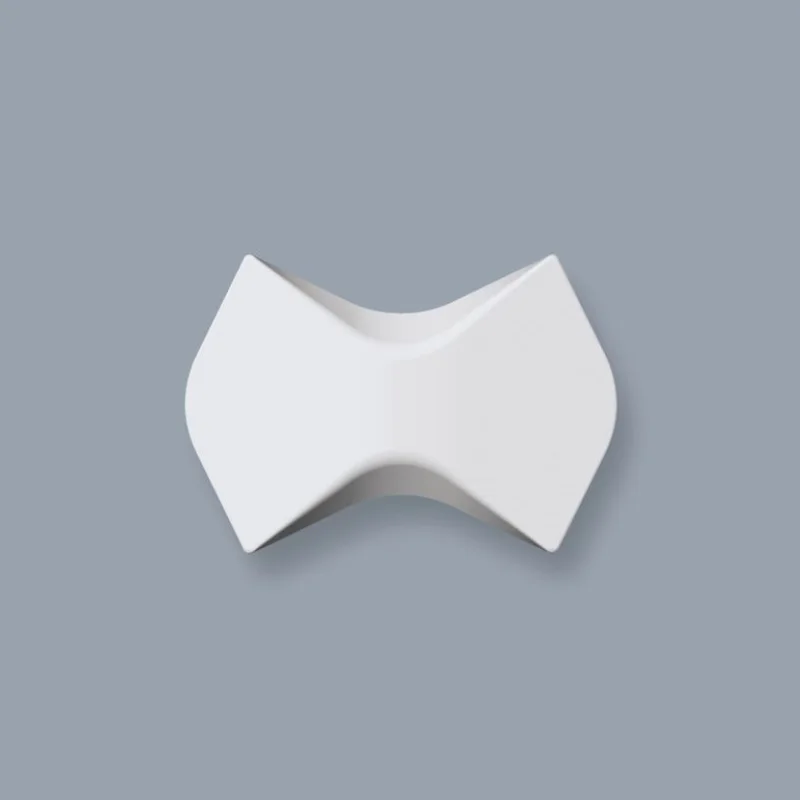 Panneau Mural 3D Sculptural “Flow” – Module Décoratif en Plâtre