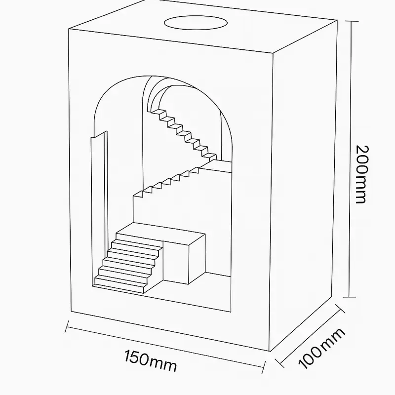 Applique murale NICHEA