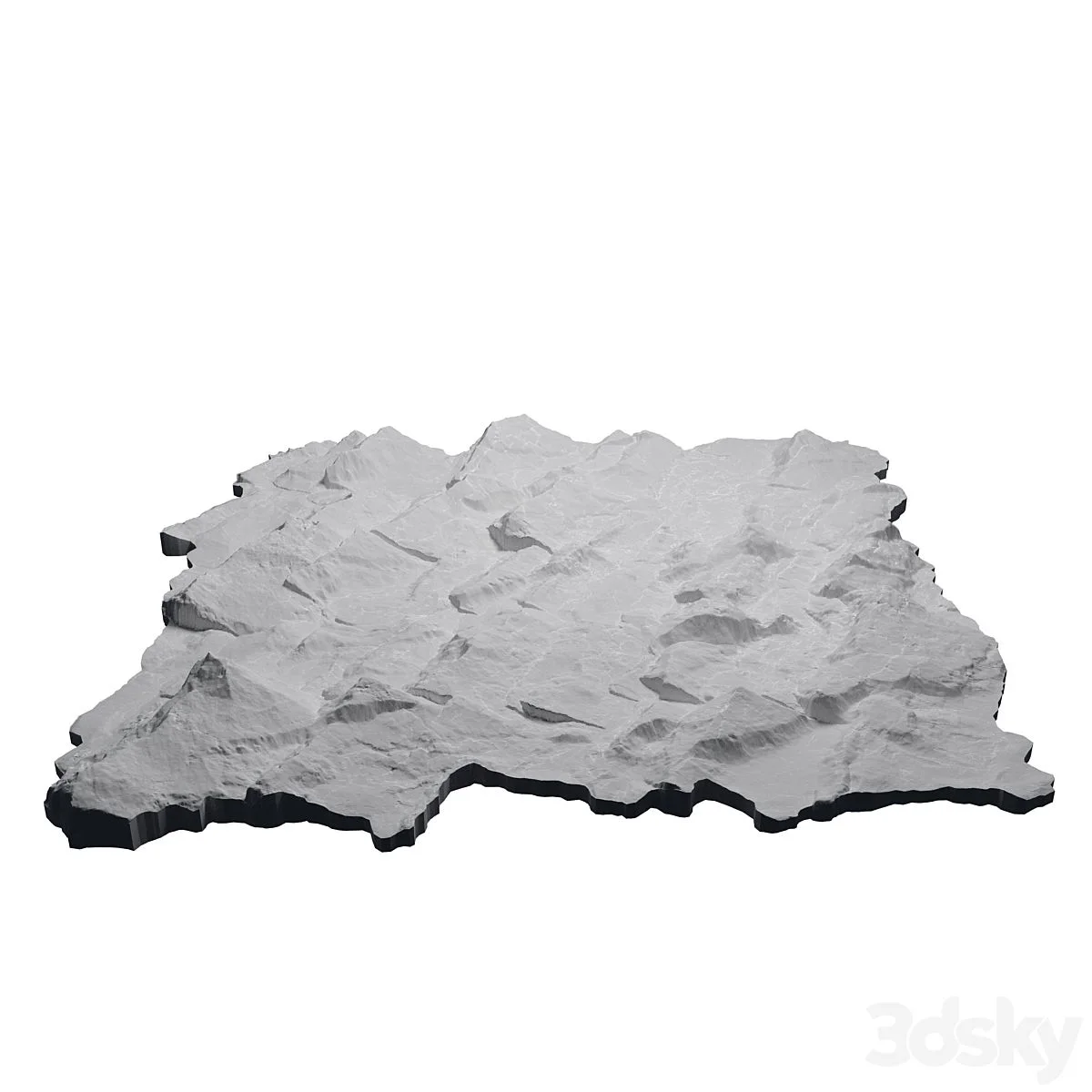 Panoramik Plâtre-Revêtement murale 3D en plâtre