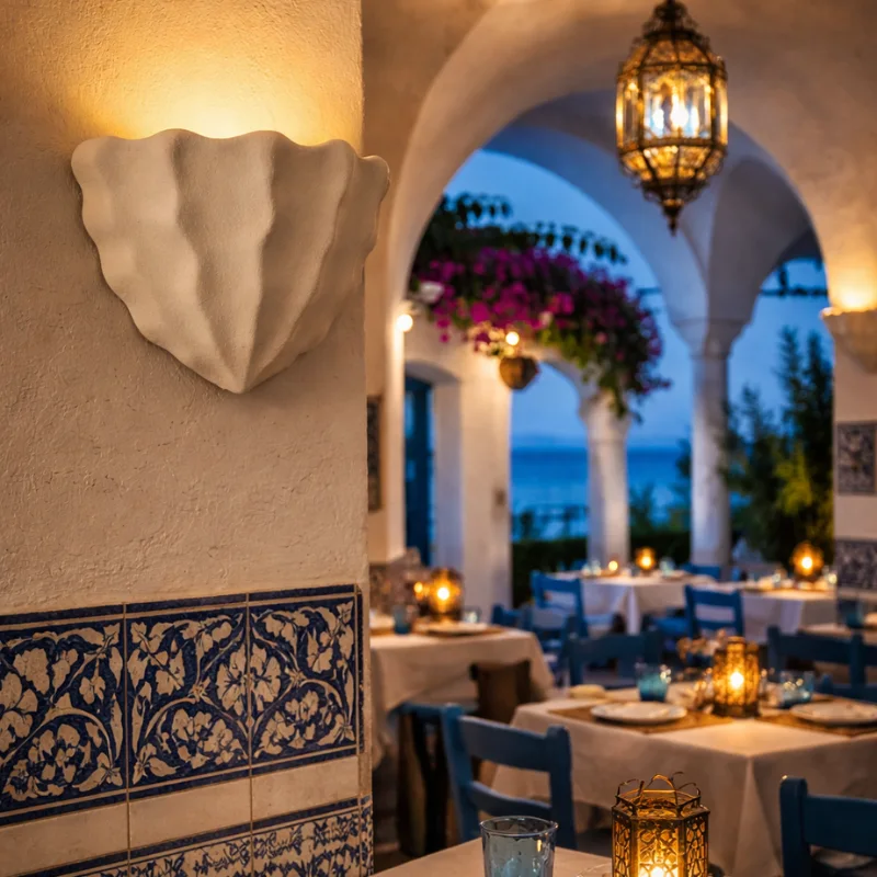 Cache Lampe Murale  MEDUSE