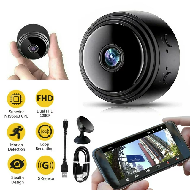 Magnetic Camera For Surveillance