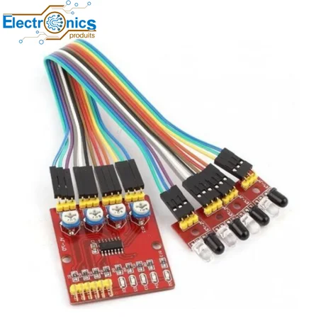 Module suiveur de ligne 4 capteurs