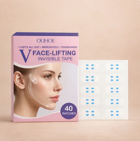 لصقات شد الوجه على شكل حرف V