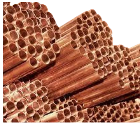 Tubo Cobre Rígido (barras 2 m)