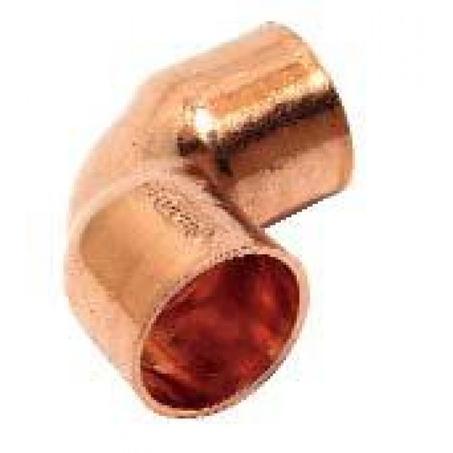 Codo Cobre h-h 15x90º