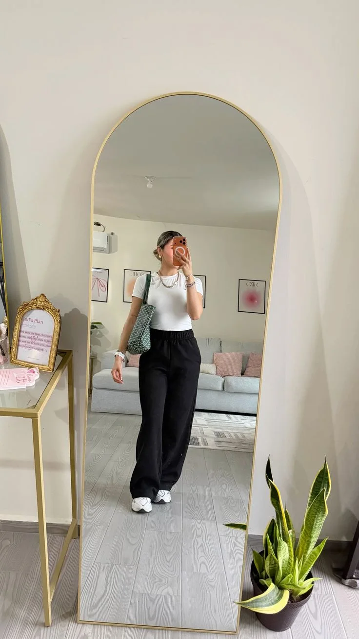 Miroir Arqué luxueux sans support