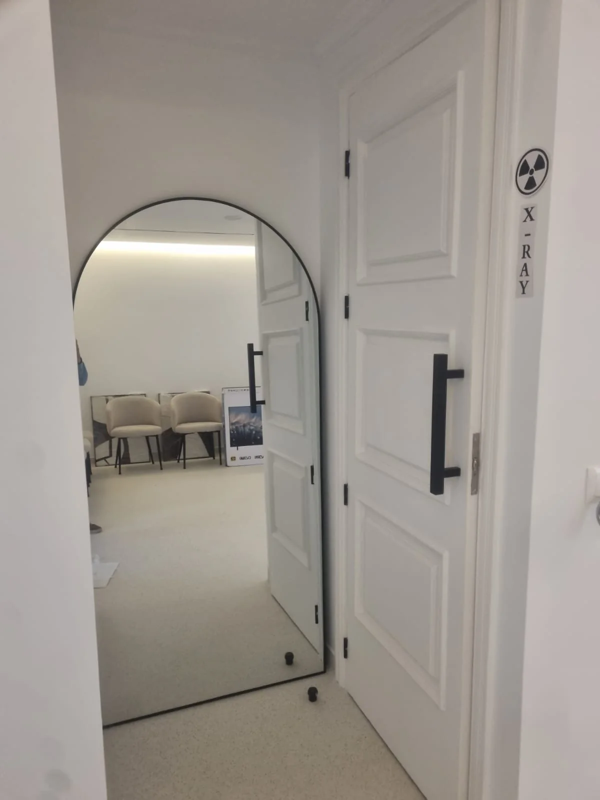 Miroir Arqué luxueux sans support