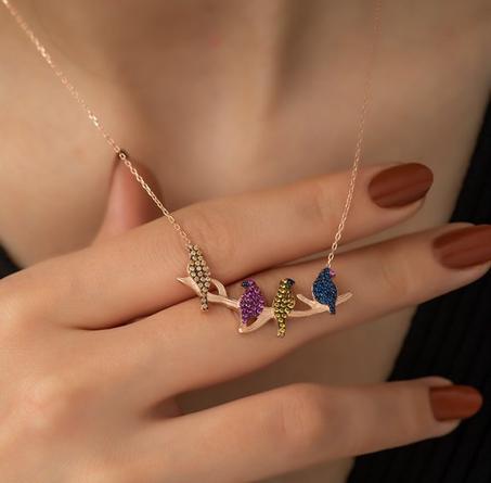 Birds Necklace