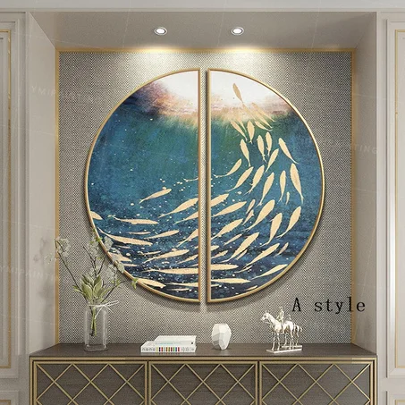 Голубое золото акриловой