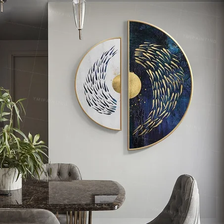 Обрамленная стена искусства