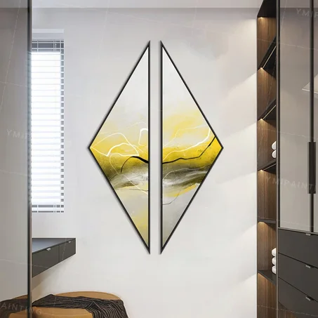 Обрамленные стены искусства