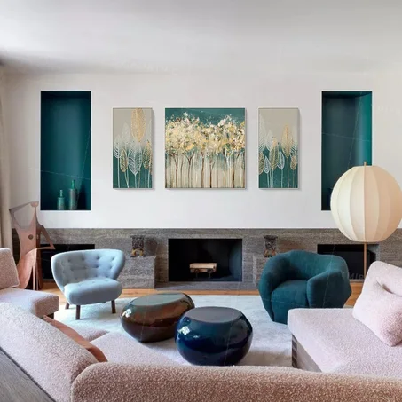 Обрамленная живопись Золото