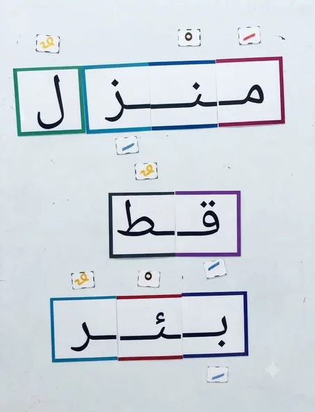 الحروف الابجدية الممغنطة  حجم  10 سنتيم/10 سنتيم