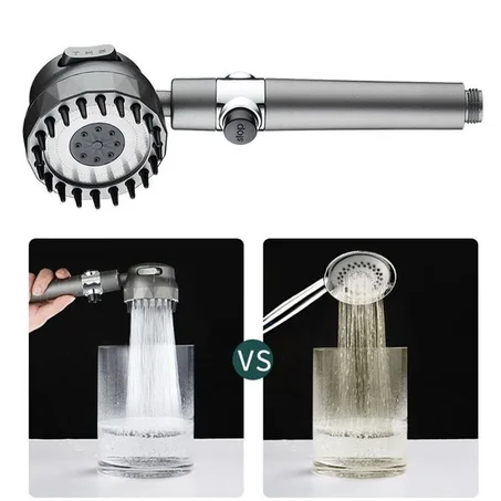 رأس دش مع فلتر 3 أوضاع رش – تجربة استحمام فاخرة وتنقية مياه مذهلة