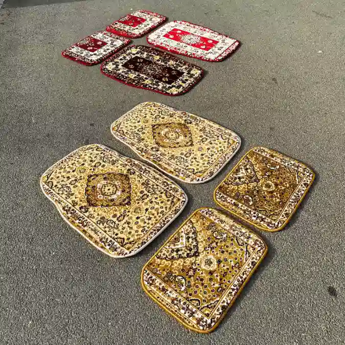 سجاد مكون من 4 قطع Tapis de style traditionnel