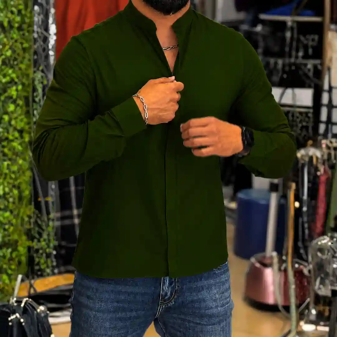 Chemise Zippée