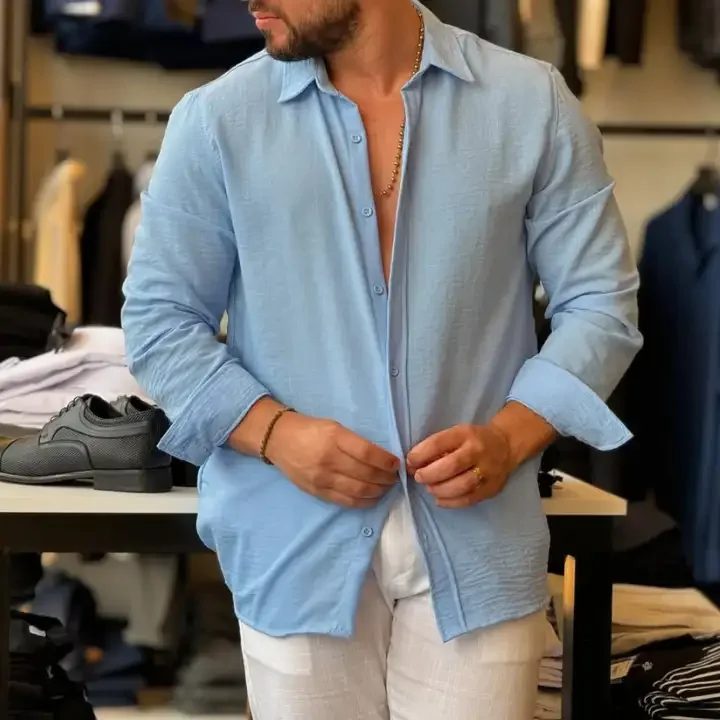 Chemise à manches longues