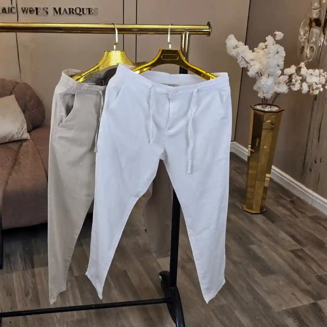 Pantalon de Luxe en Lin