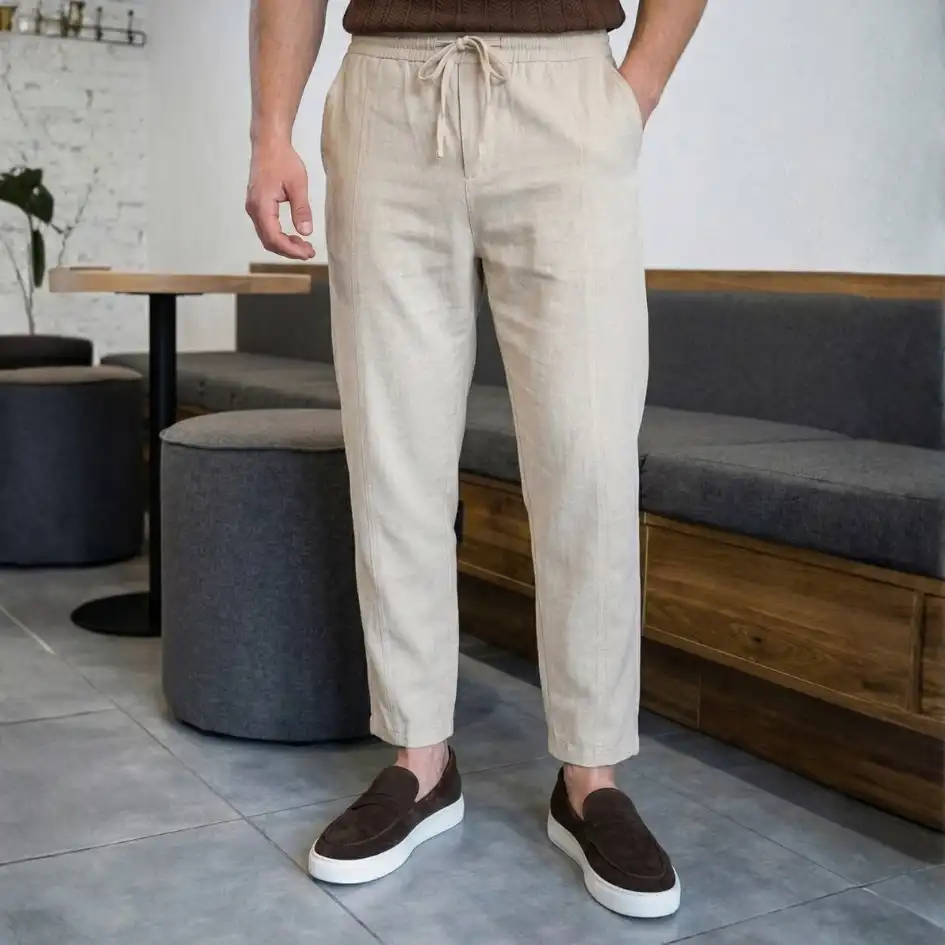 Pantalon en lin
