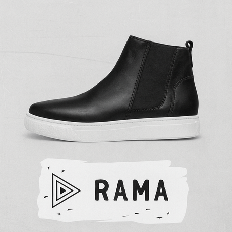 L413 Bottine en cuir