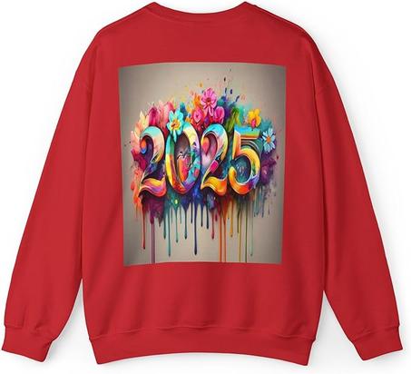 بلوفر ملون للجنسين، مثالي للاحتفالات